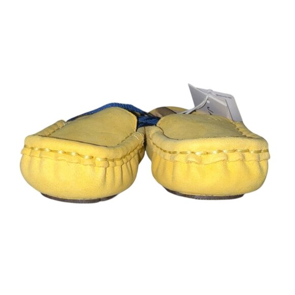 Janie & Jack Sun Shower Yellow Driving Shoe Sz 5 Boys - Picture 5 of 12
